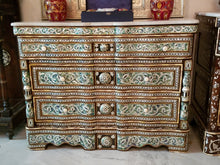 Syrian abalone shell chest of drawers