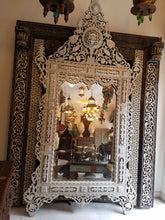 Syrian extra large mother of pearl inlay mirror