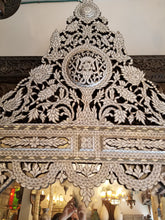 Syrian extra large mother of pearl inlay mirror