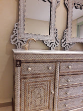 Venetian Mother of pearl vanity bathroom sink