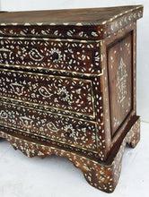 Syrian inlay mother of pearl cabinet