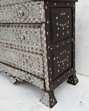 Mother of pearl chest of drawers